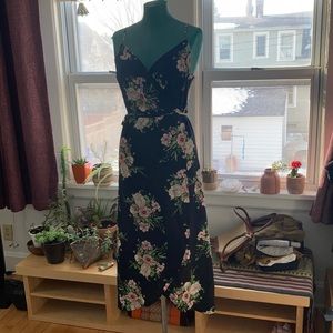 Top shop floral wrap dress
